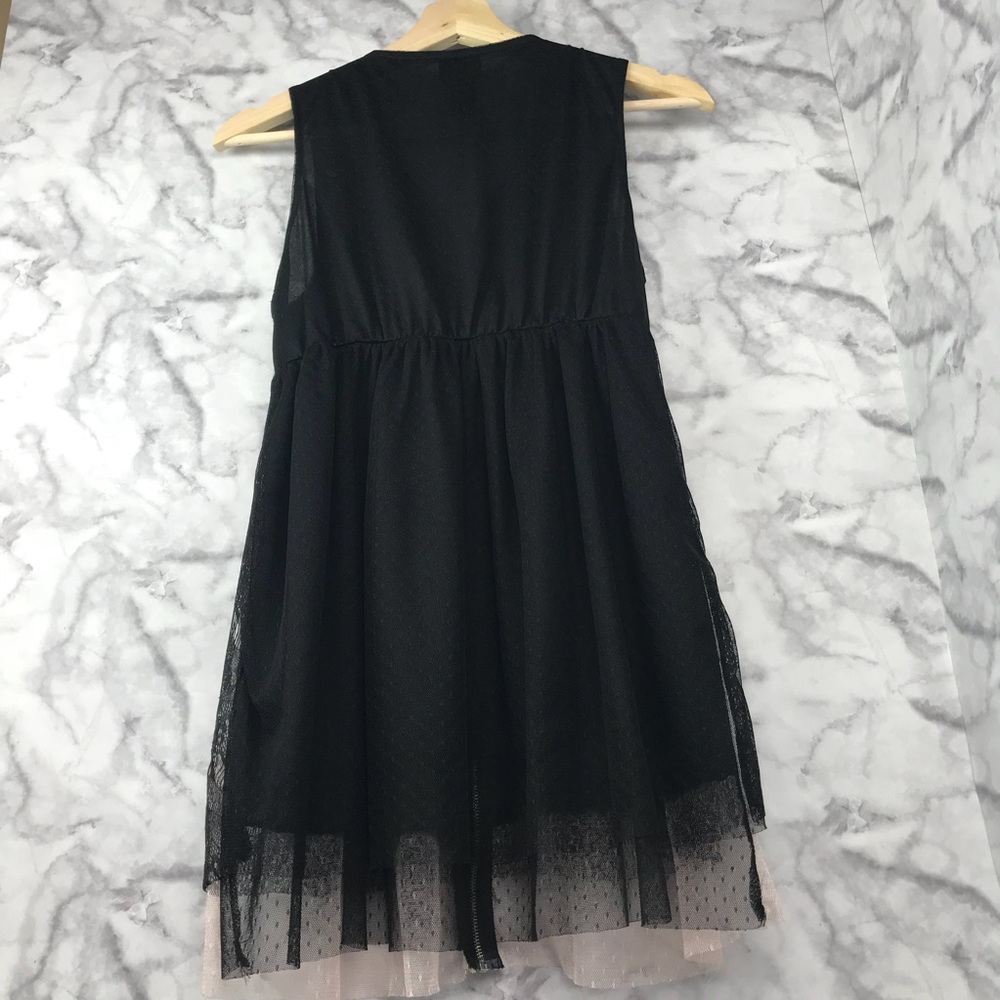 Daytrip Black Lace Ruffle Top Medium - Picture 7 of 8